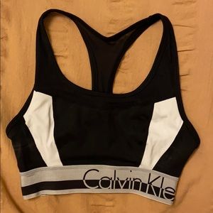 Calvin Klein sports bra